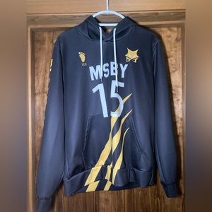 Black Jackals MSBY Jersey Hoodie Men’s L Sakusa 15